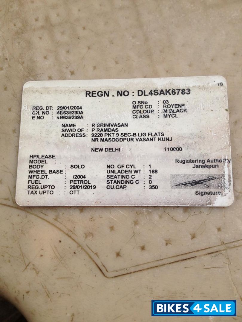 Royal Enfield Bullet Electra