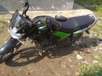 Black And Green Yamaha Saluto 125