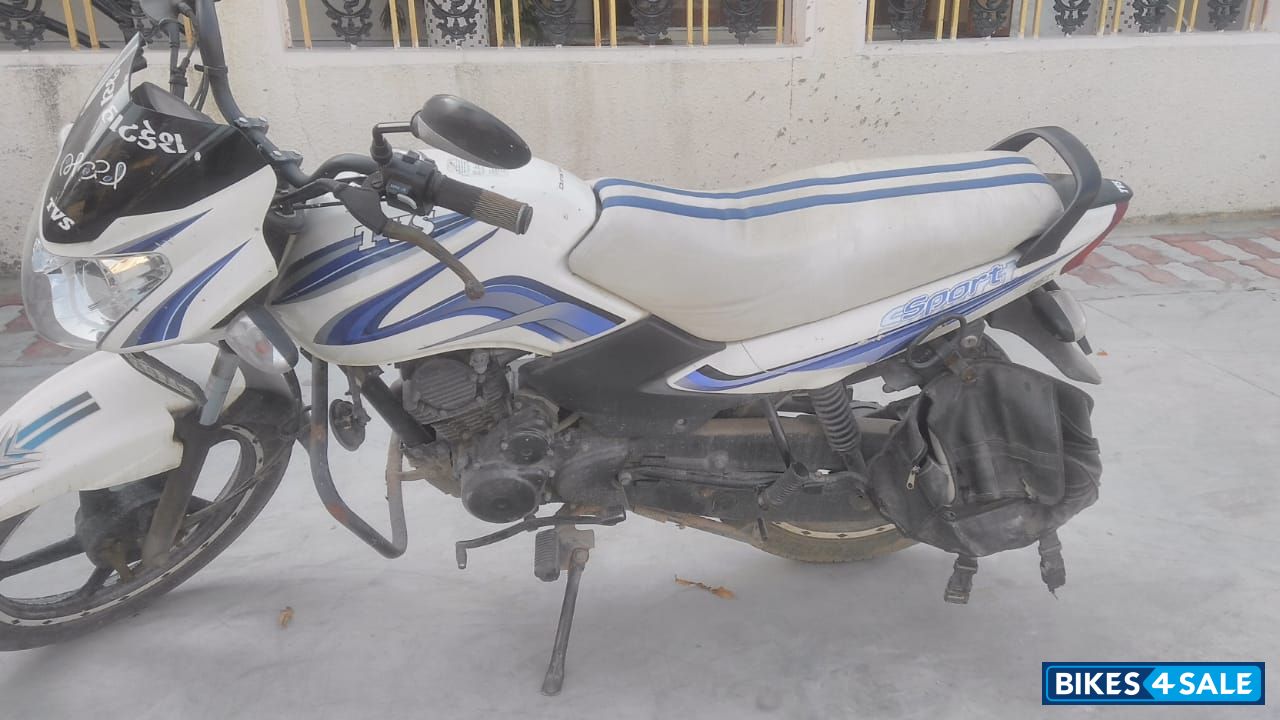 Blue & White TVS Sport