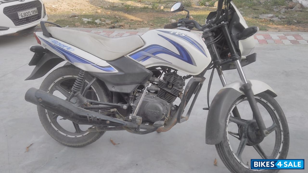 Blue & White TVS Sport