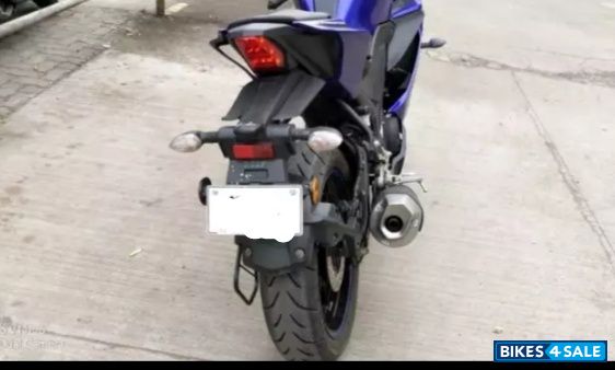 Blue Yamaha YZF R15 V3