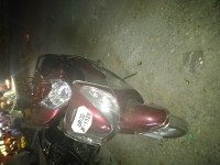 Maroon Honda Aviator