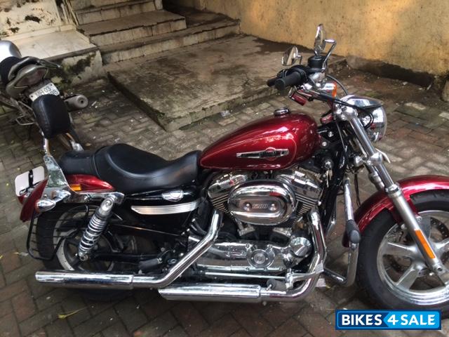 Velocity Red Harley Davidson 1200 Custom