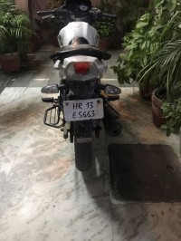 White TVS Apache RTR 180 ABS