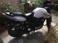 White TVS Apache RTR 180 ABS