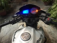 White TVS Apache RTR 180 ABS