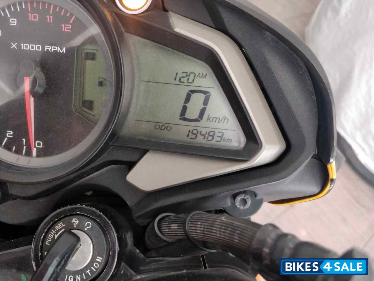 Mustard Yellow Bajaj Pulsar 200 NS