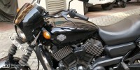 Black Harley Davidson Street 750