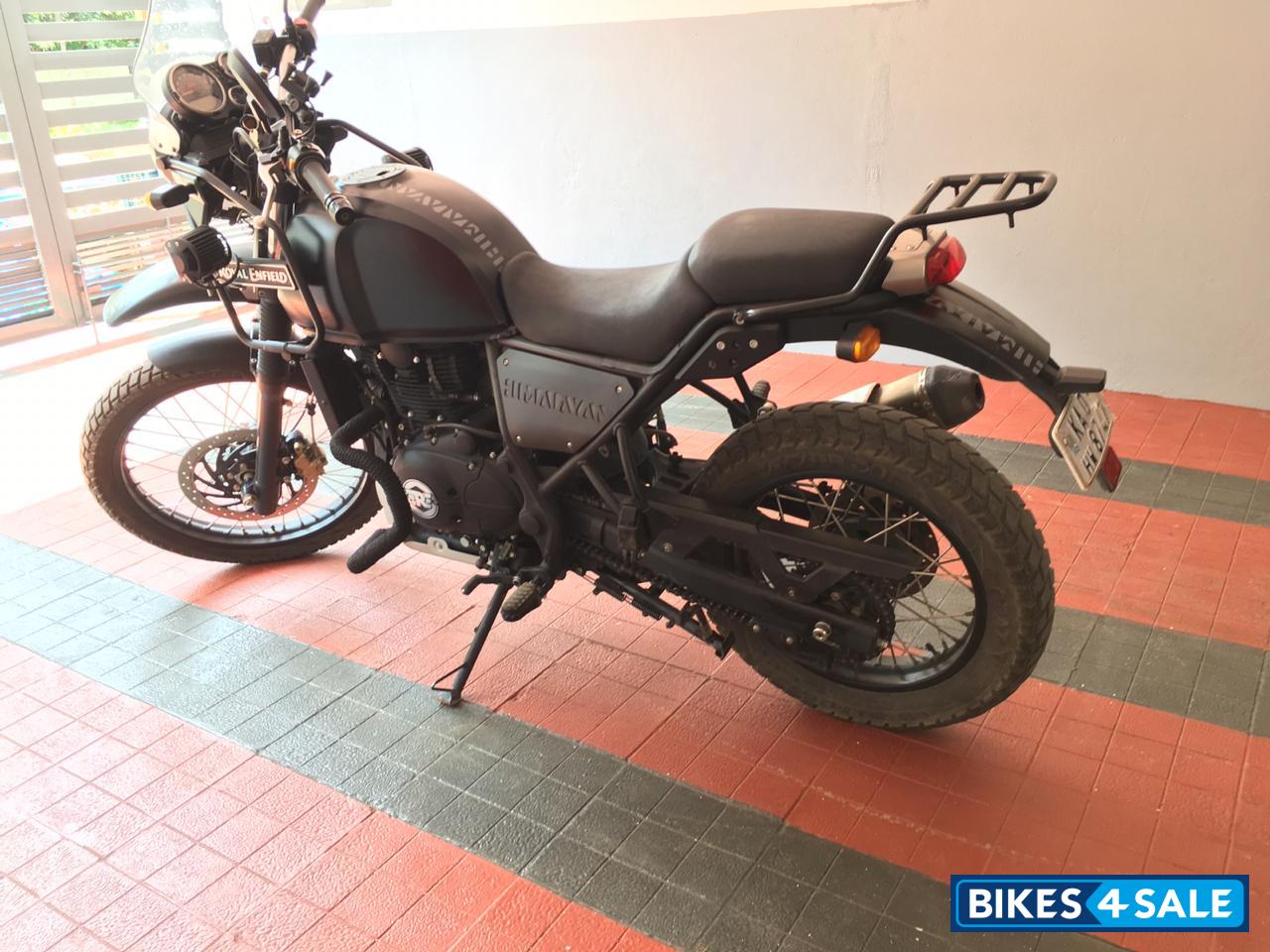 Black Royal Enfield Himalayan