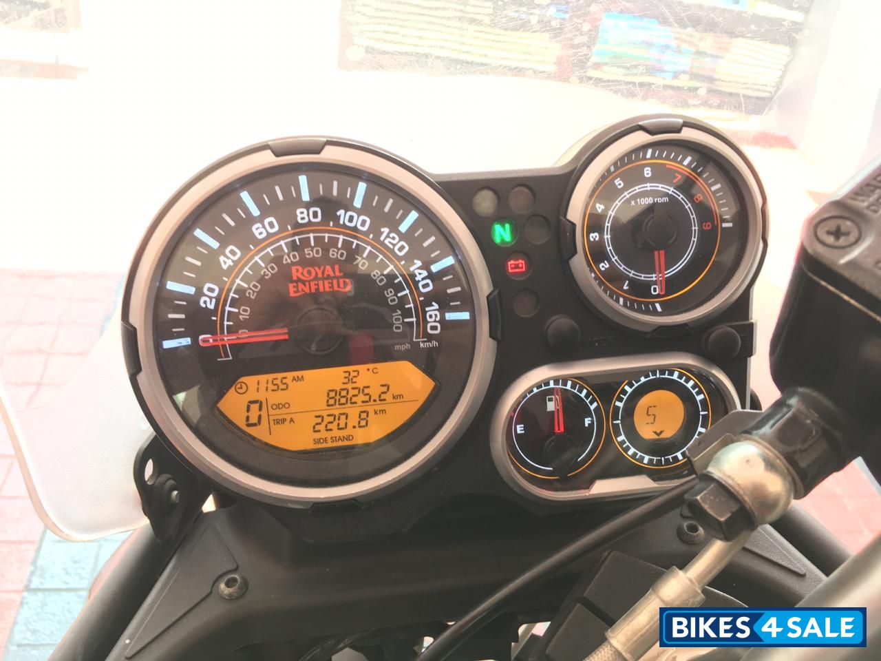 Black Royal Enfield Himalayan