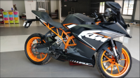 Black And Orange KTM RC 200