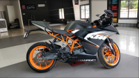 Black And Orange KTM RC 200
