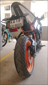 Black And Orange KTM RC 200