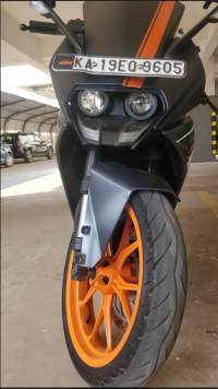 Black And Orange KTM RC 200