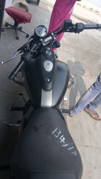Matte Black Bajaj Avenger Street 220
