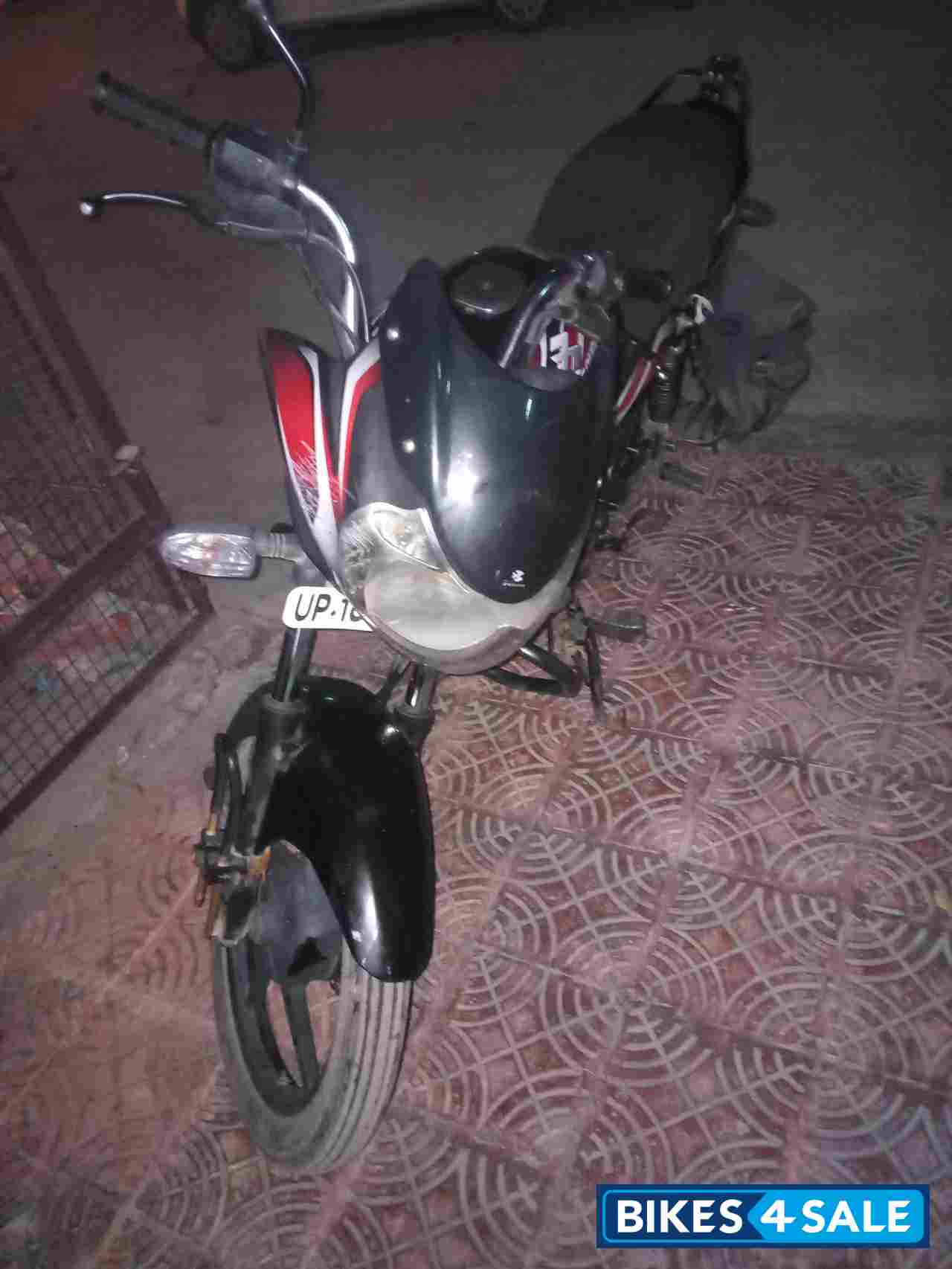 Black Red Bajaj Discover 100