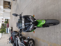 Black Green Yamaha Fazer