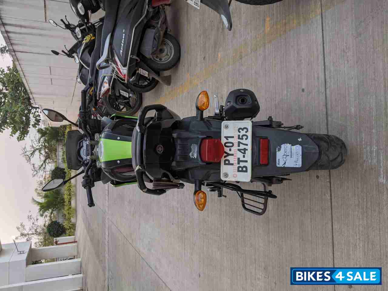 Black Green Yamaha Fazer Black Green Yamaha Fazer