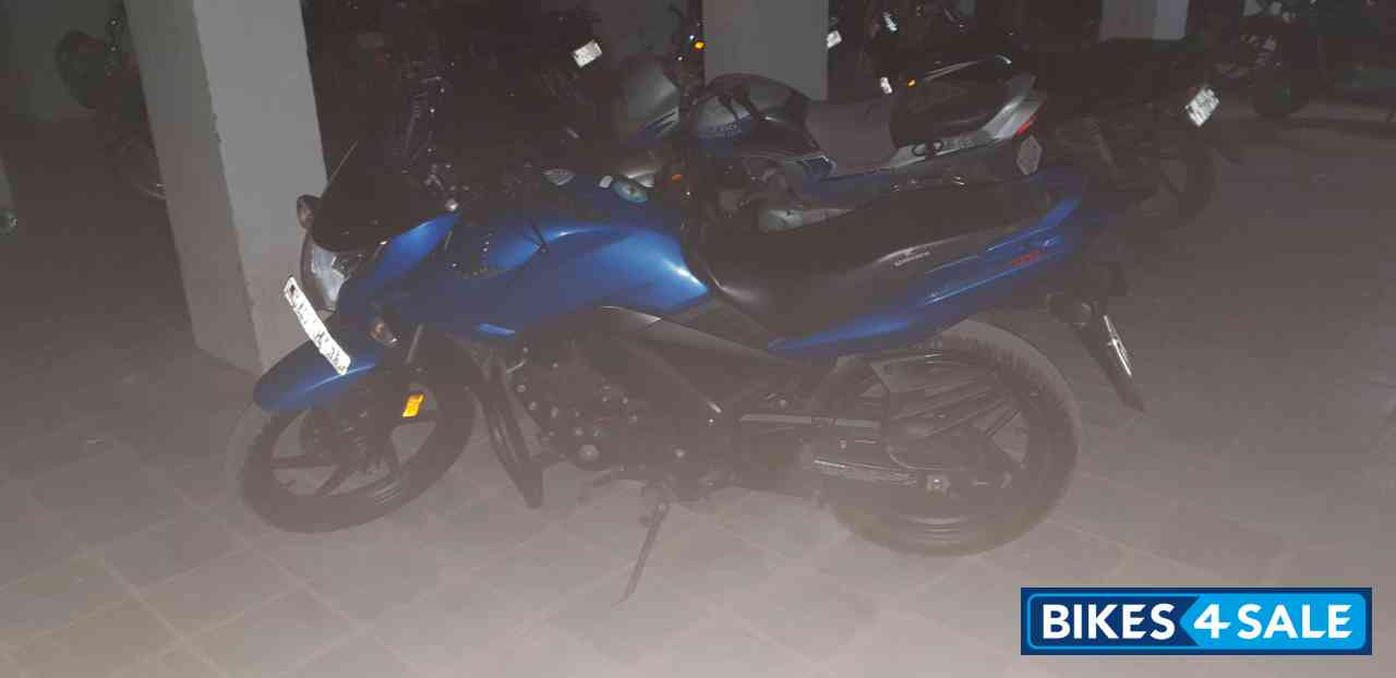 Mat Blue Honda CB Unicorn 160