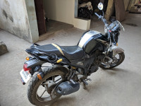 Black-gold Yamaha FZ-S