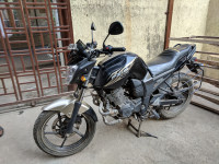 Black-gold Yamaha FZ-S