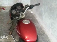 Red Bajaj Pulsar 150 DTSi
