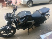 Black Yamaha FZ-S FI V2