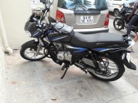 Blue Black Bajaj Discover DTSi 125
