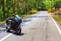 Black Yamaha YZF R3