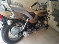 Golden Bajaj Avenger Cruise 220