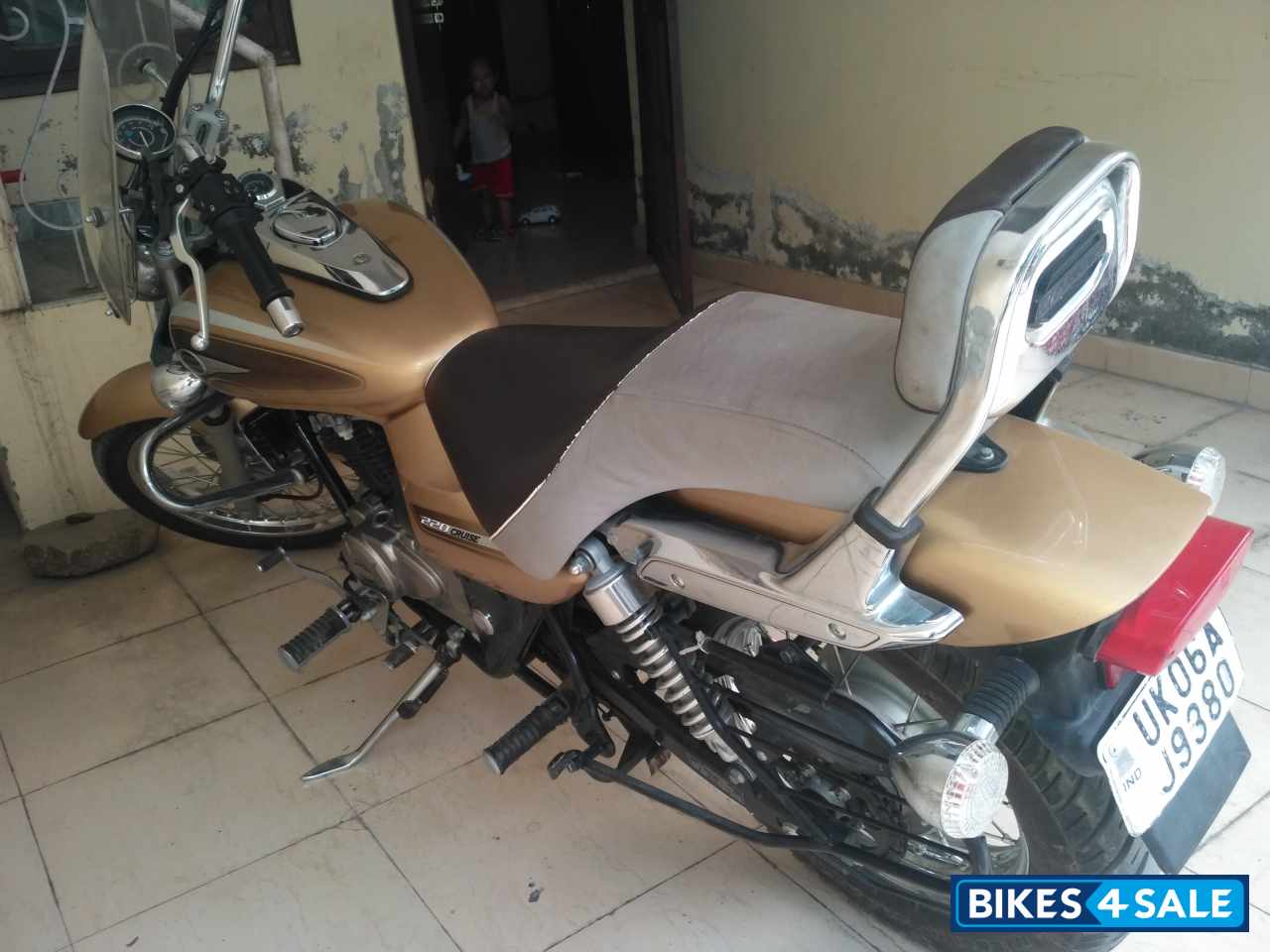 Golden Bajaj Avenger Cruise 220