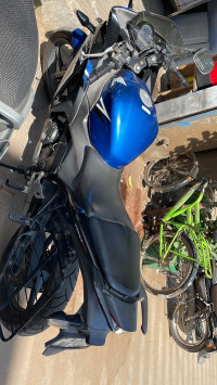 Blue Honda CBR 150R