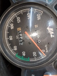 Black TVS Apache 150