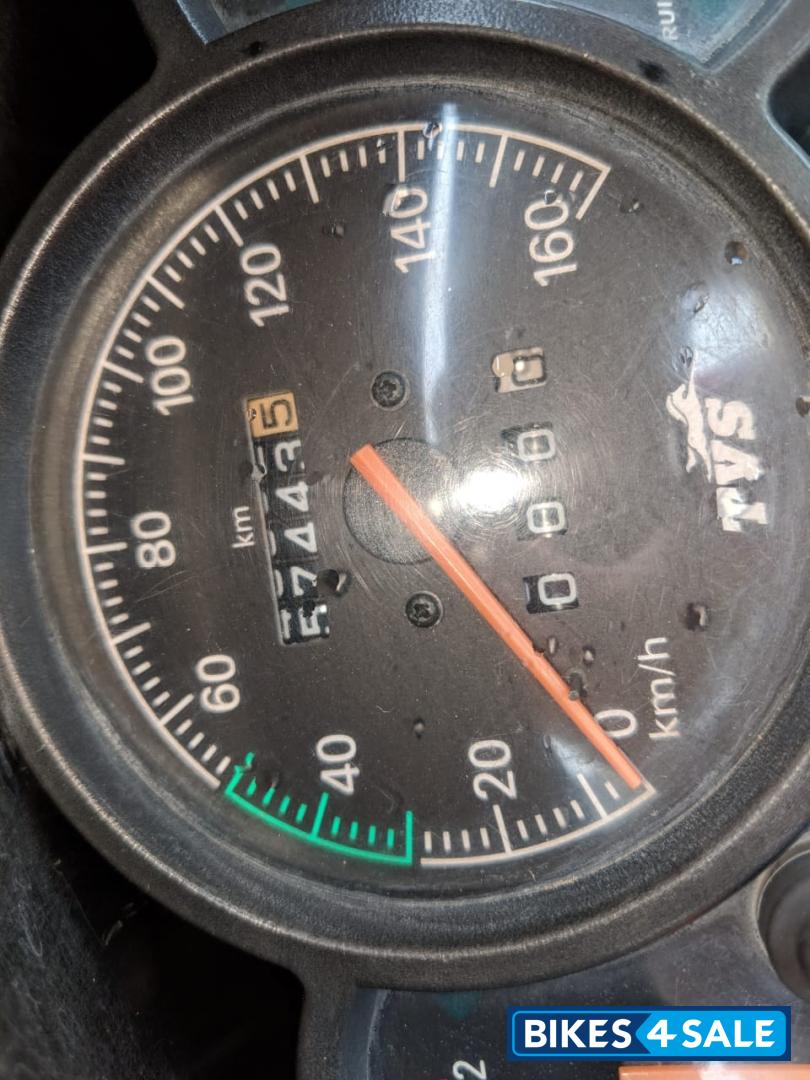 Black TVS Apache 150