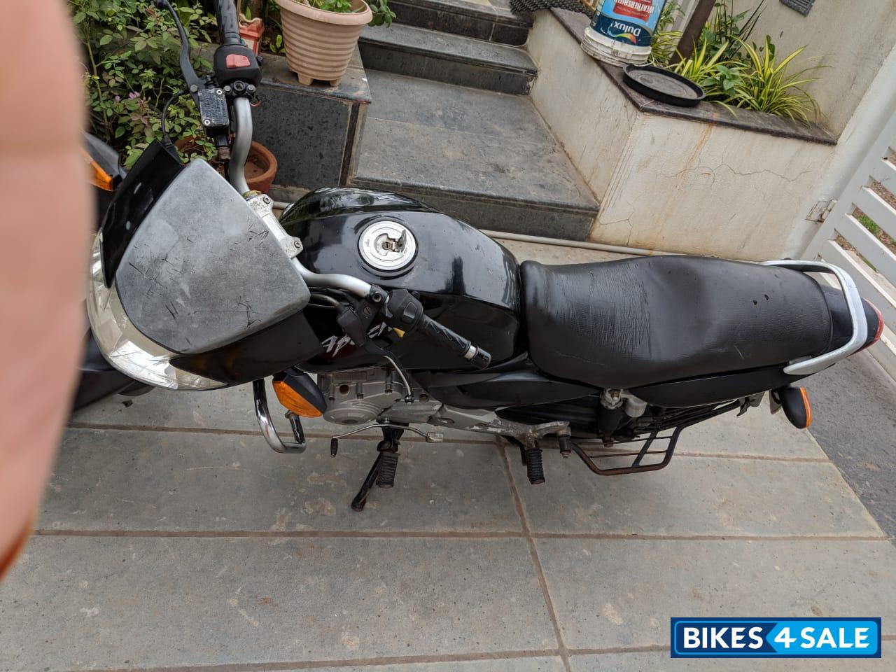 Black TVS Apache 150