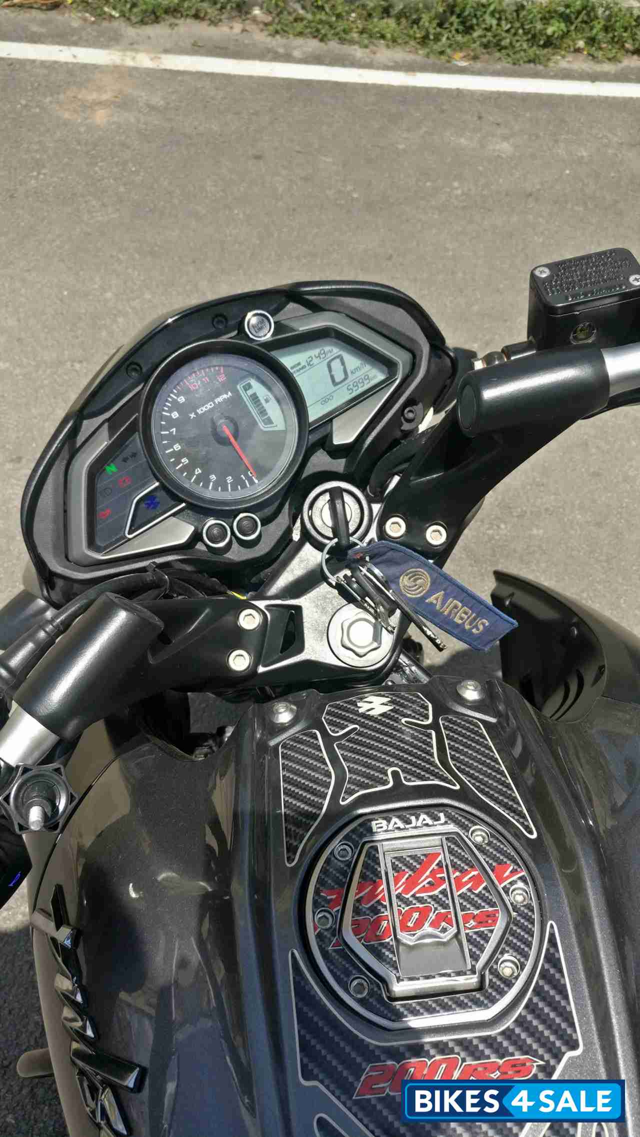 Grey Bajaj Pulsar NS 160