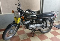 Black Yamaha RX 100