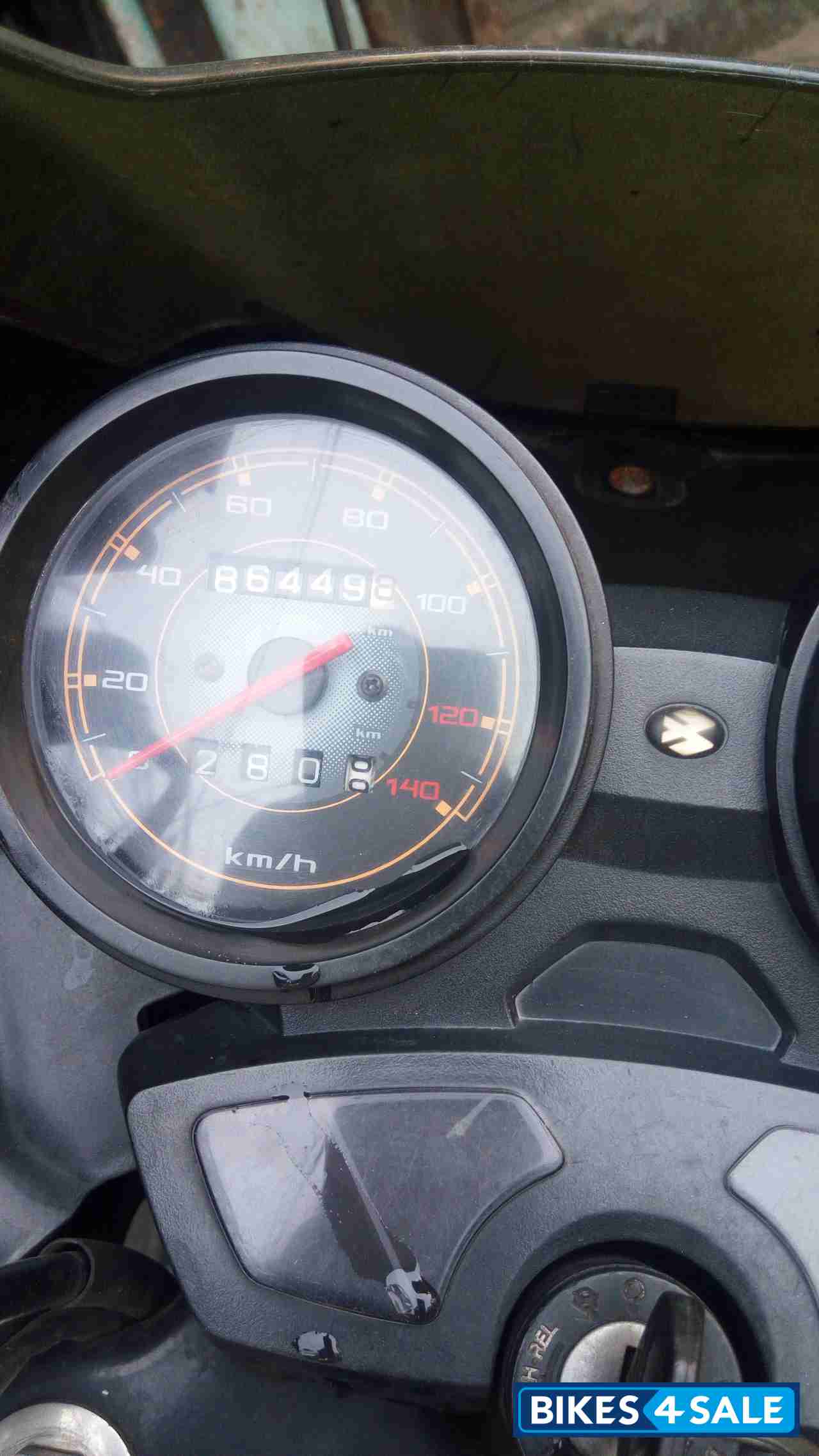 Black Bajaj Discover DTSi 150