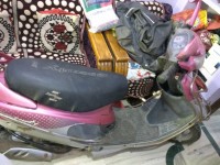 Pink TVS Scooty Pep Plus