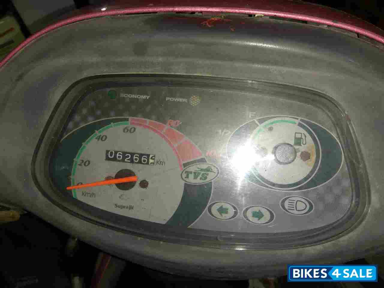 Pink TVS Scooty Pep Plus