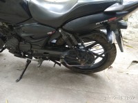 Black TVS Apache RTR 160