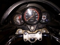 Black Honda CB Unicorn