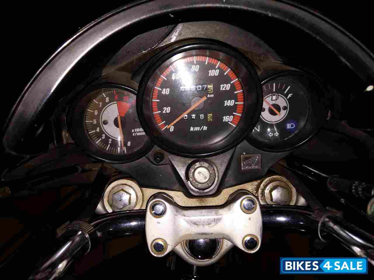 Black Honda CB Unicorn