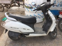 White Honda Activa