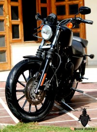 Matte Black Harley Davidson Iron 883