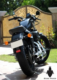 Matte Black Harley Davidson Iron 883