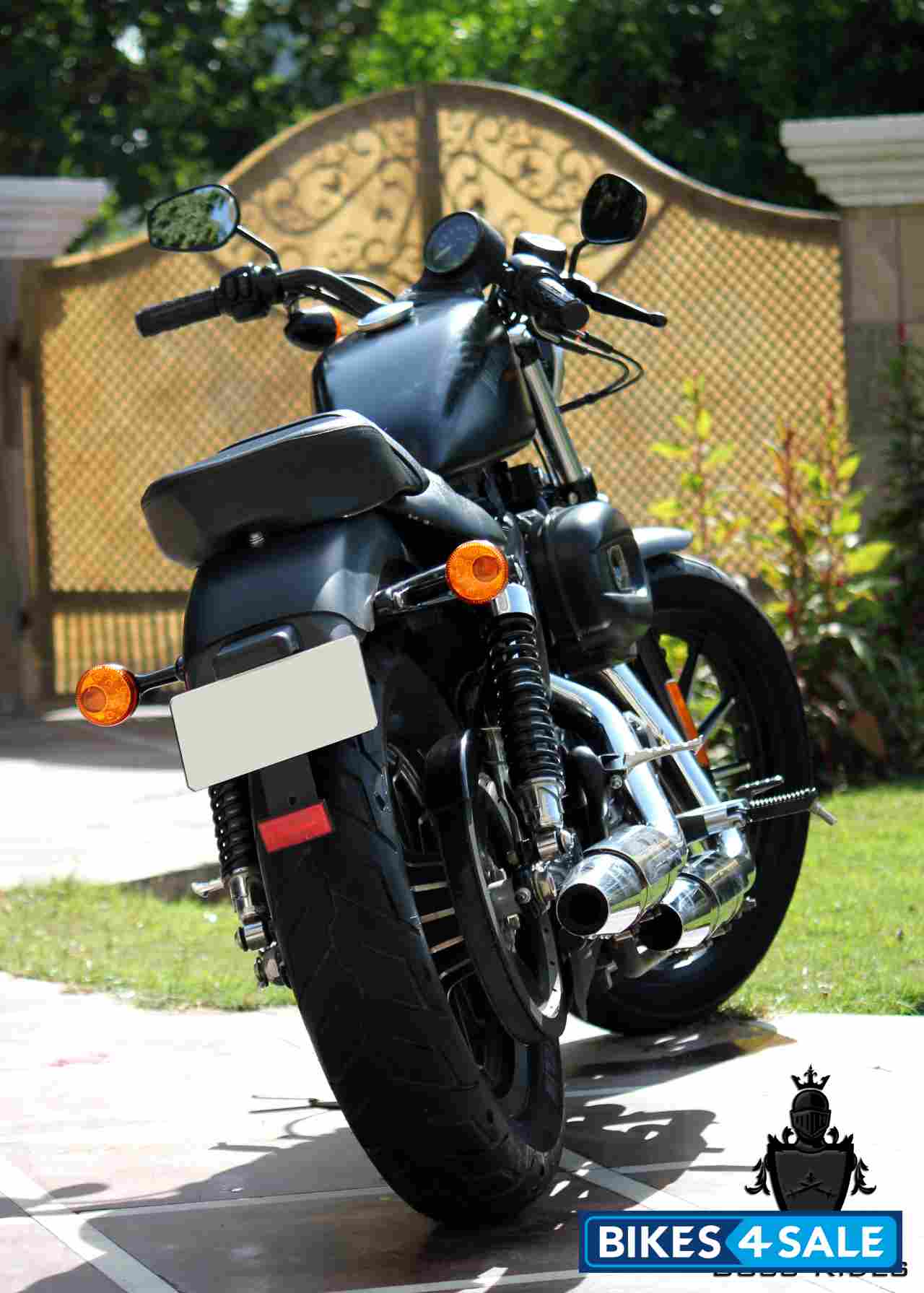 Matte Black Harley Davidson Iron 883