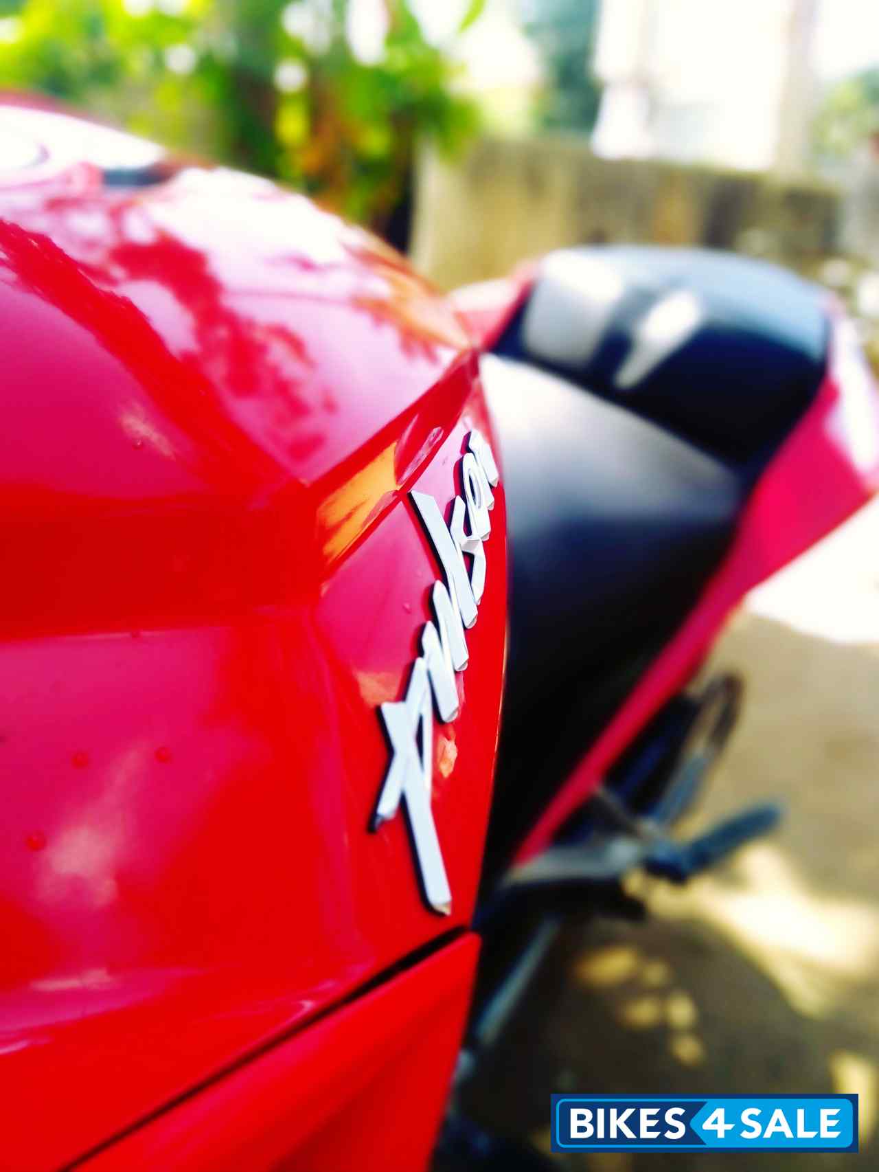 Red Bajaj Pulsar RS 200 ABS
