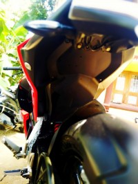 Red Bajaj Pulsar RS 200 ABS
