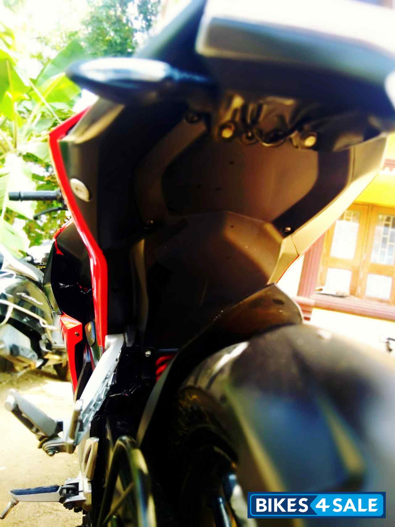Red Bajaj Pulsar RS 200 ABS